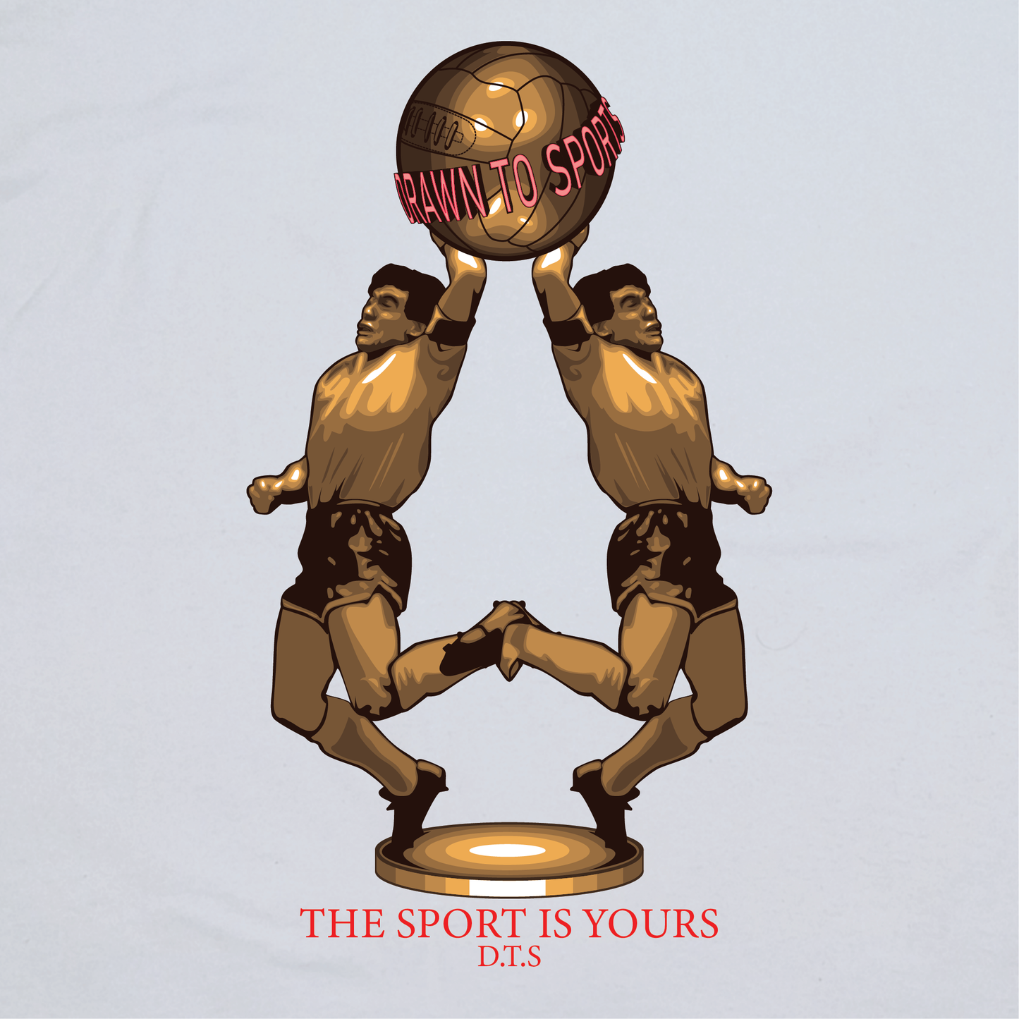 The Sport Is Yours - White T-shirt