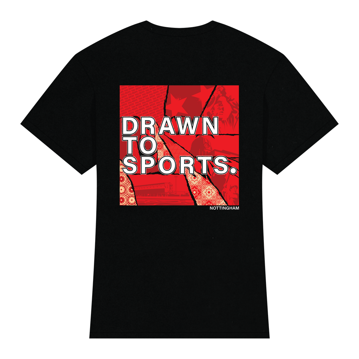 Throughout The Years - Nottingham Black Tee