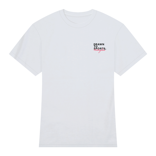 Drawn To Sports - Nottingham - White T Shirt