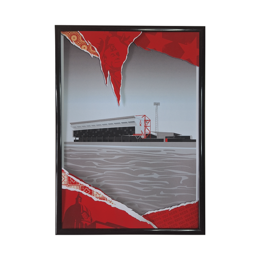 City Ground cutout Poster