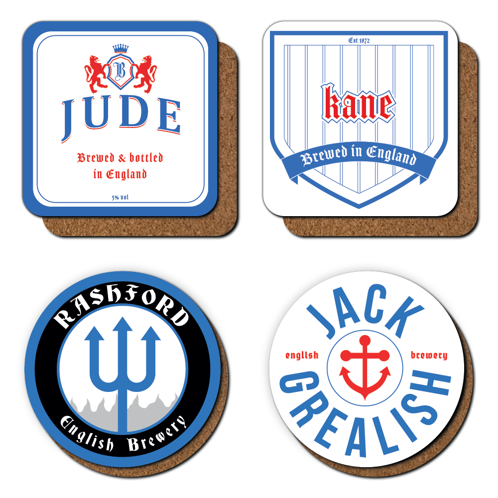 England Breweries - Coasters/Beer Mats