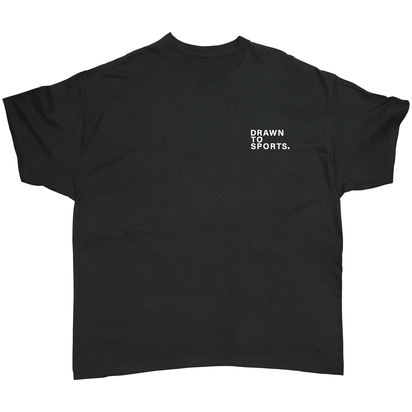 Drawn To Sports - Black T Shirt