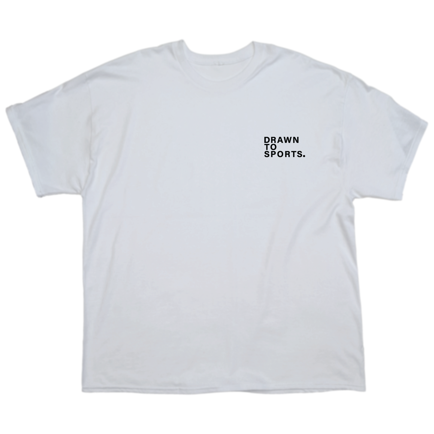 Drawn To Sports - White T shirt