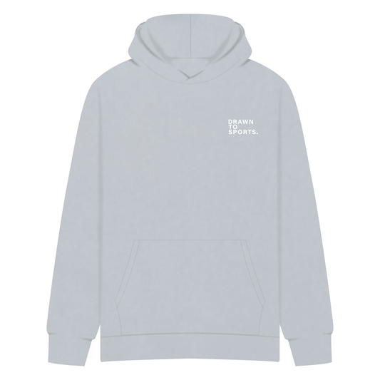Drawn To Sports - Grey Hoodie