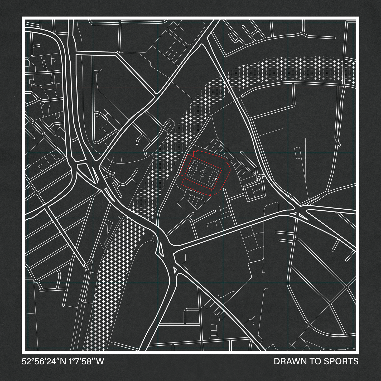 The Garibaldis Stadium Coordinates - Black T Shirt