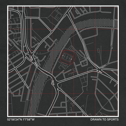 The Garibaldis Stadium Coordinates - Black T Shirt