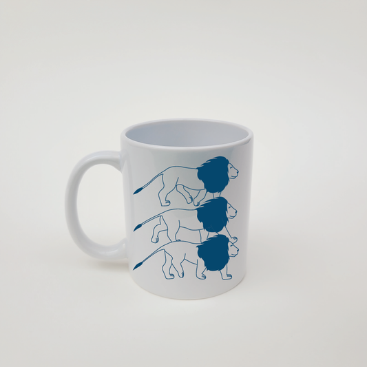 Three Lions on a - mug