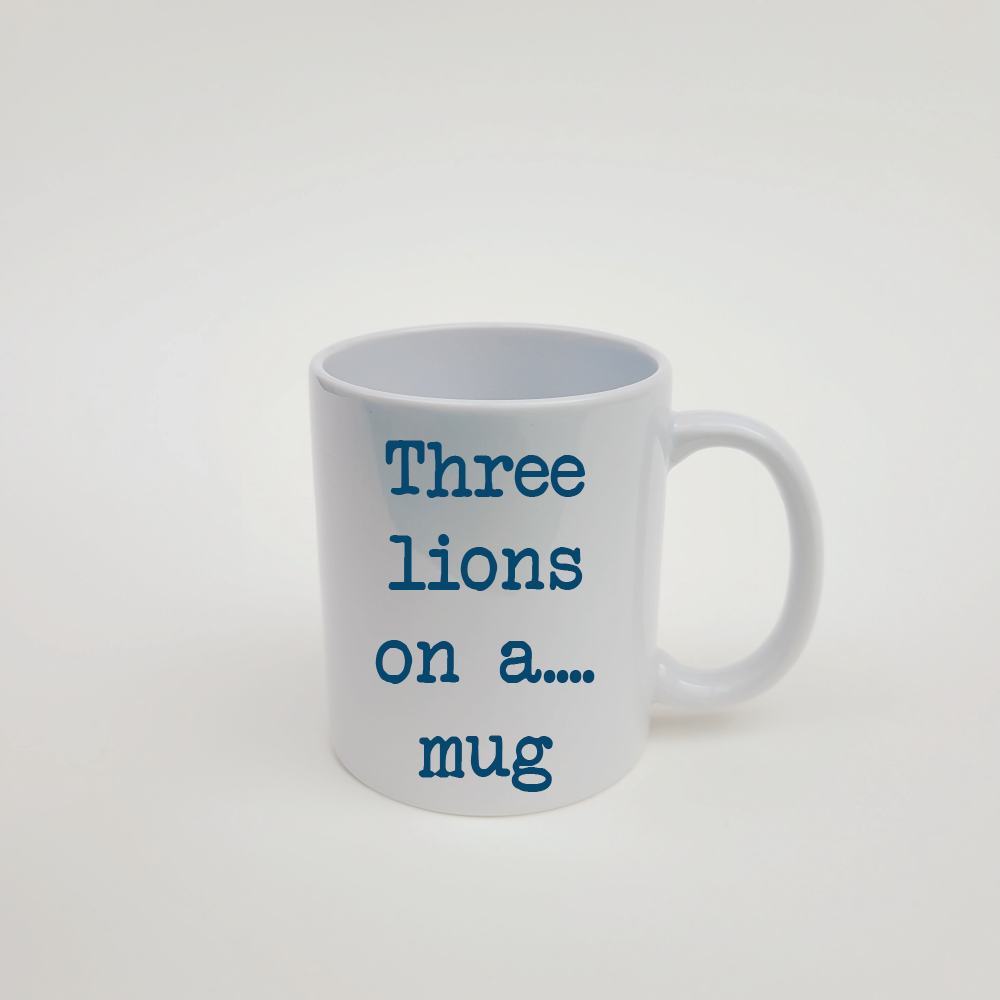 Three Lions on a - mug