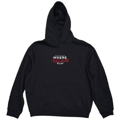 Where The Garibaldis Play - Black Hoodie