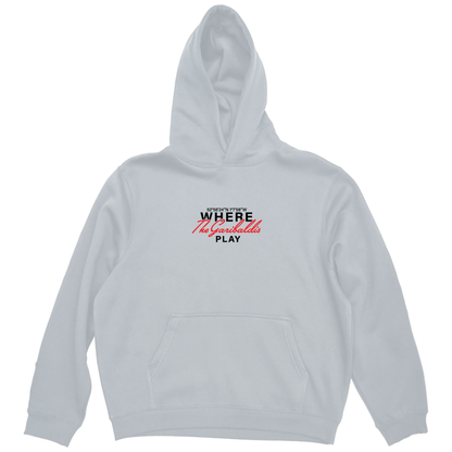 Where the Garibaldis Play - Grey Hoodie
