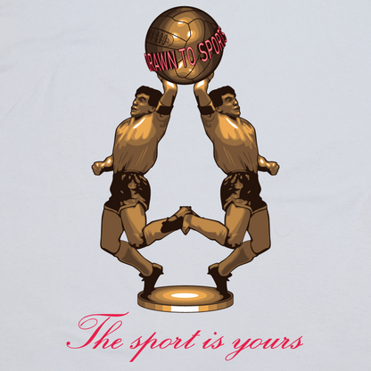 The Sport Is Yours - White T Shirt
